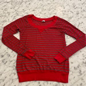 Splendid Long Sleeve Waffle Shirt